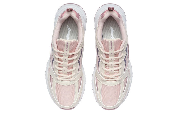 (WMNS) Li-Ning Running Shoes 'Rose Pink White' ARLQ004-6