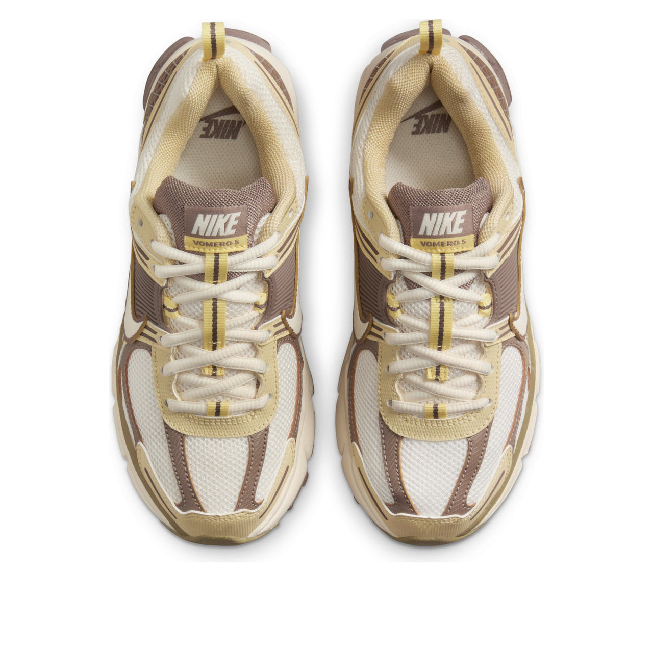 (GS) Nike Air Zoom Vomero 5 'Pale Ivory Mink Brown Soft Yellow' HV6009-111