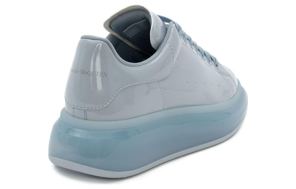 (WMNS) Alexander McQueen Oversized Low-Top Sneakers 'Blue' 697110W4T924542