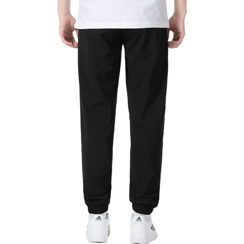 Men's adidas neo Pants Alphabet Printing Breathable Casual Woven Sports Pants/Trousers/Joggers Autumn Black HD4684