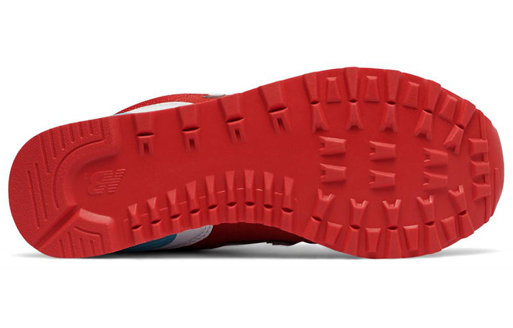 (WMNS) New Balance 574 Series Suede Sneakers Red WL574CNC
