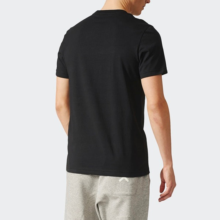 adidas originals 3M Reflective animal Graffiti Short Sleeve Black BS3167