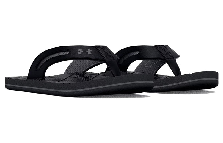 Under Armour Marathon Key 5 Sandal 'Black Stealth Grey' 3025041-001