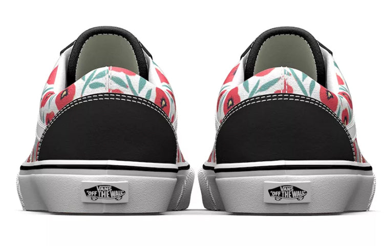 Vans Flowers Old Skool Print White/Black  VN0A7Q2J896