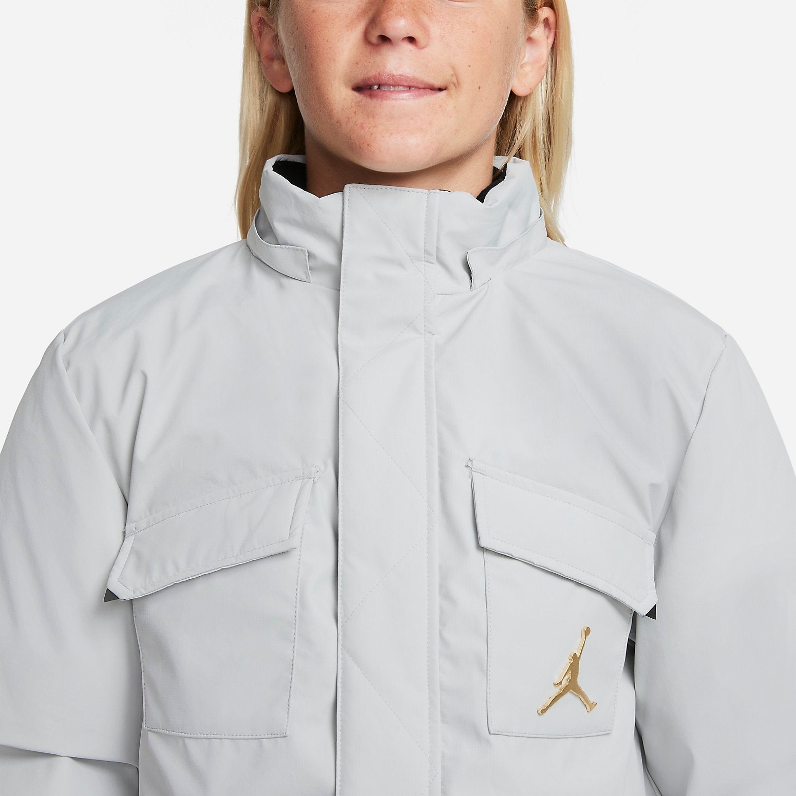 (PS) Air Jordan Hooded Down Coat 'White' DO3633-225