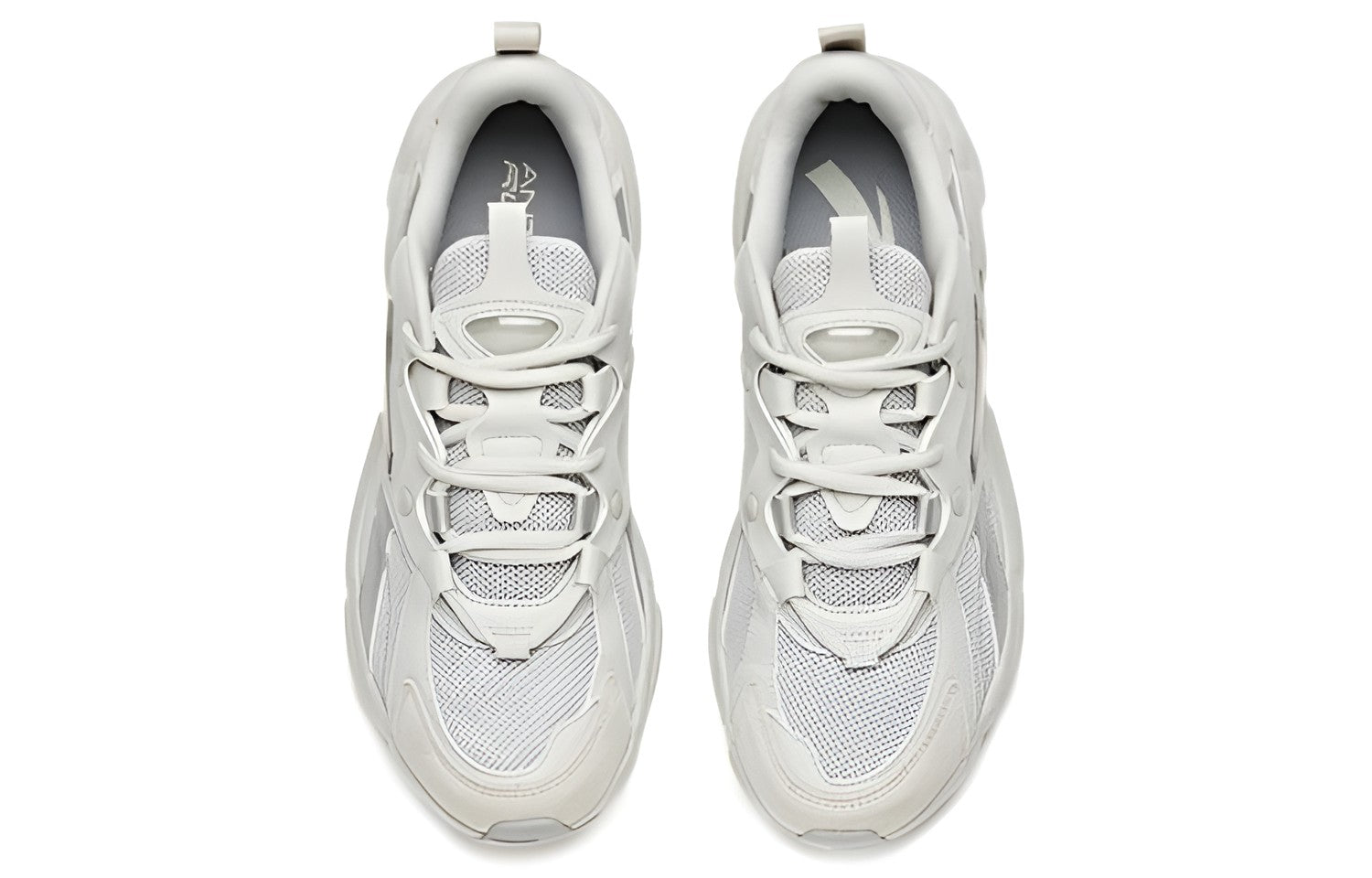 ANTA Running Shoes 'White Silver Grey' 912045580-2