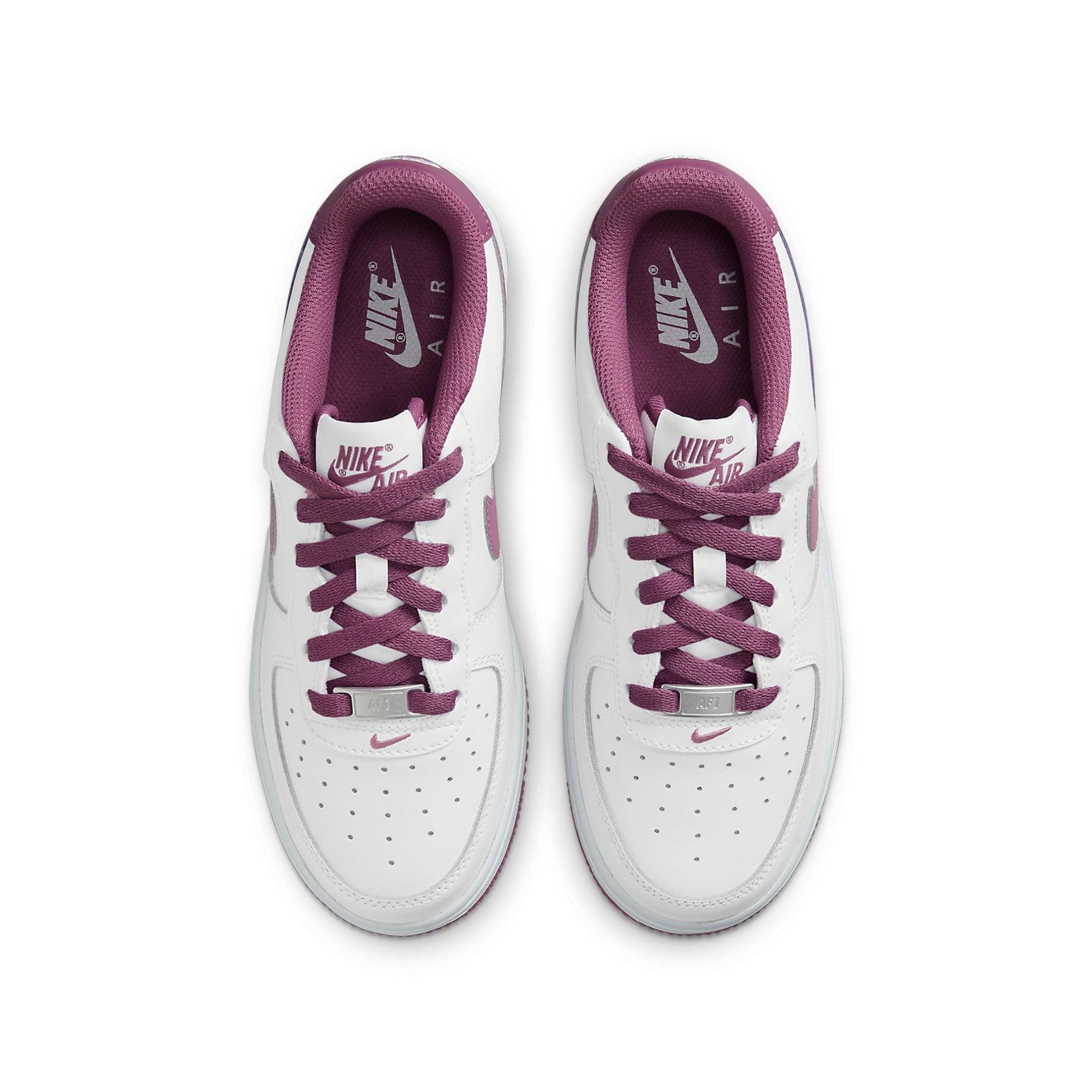 (GS) Nike Air Force 1 '06 'White Light Bordeaux' DH9600-101