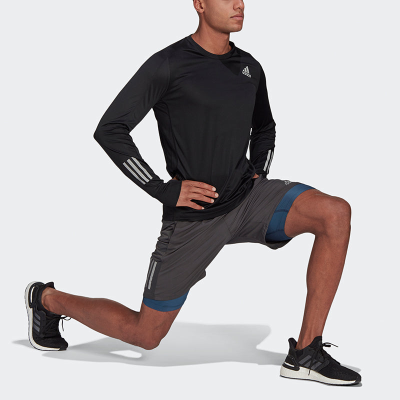 adidas OWN THE RUN Long Sleeves Top 'Black' GJ9977