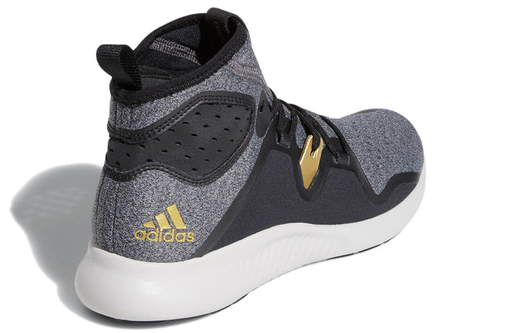 (WMNS) adidas Edgebounce Mid 'Black Gold Metallic' B96335