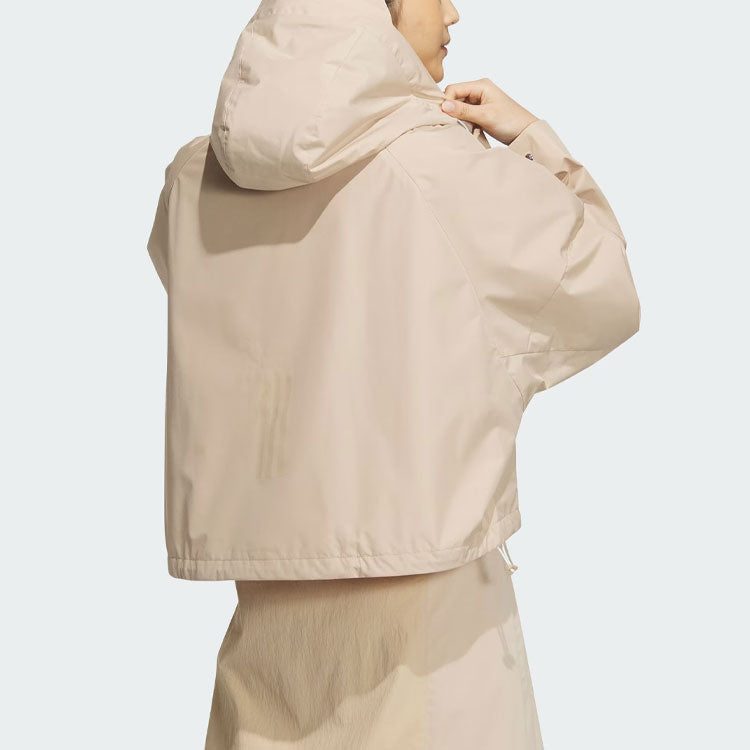 (WMNS) adidas City Escape Woven Jacket Asia Sizing 'Beige' JE8591