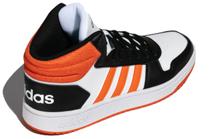 adidas Hoops 2.0 Mid 'Black Orange' FW5996
