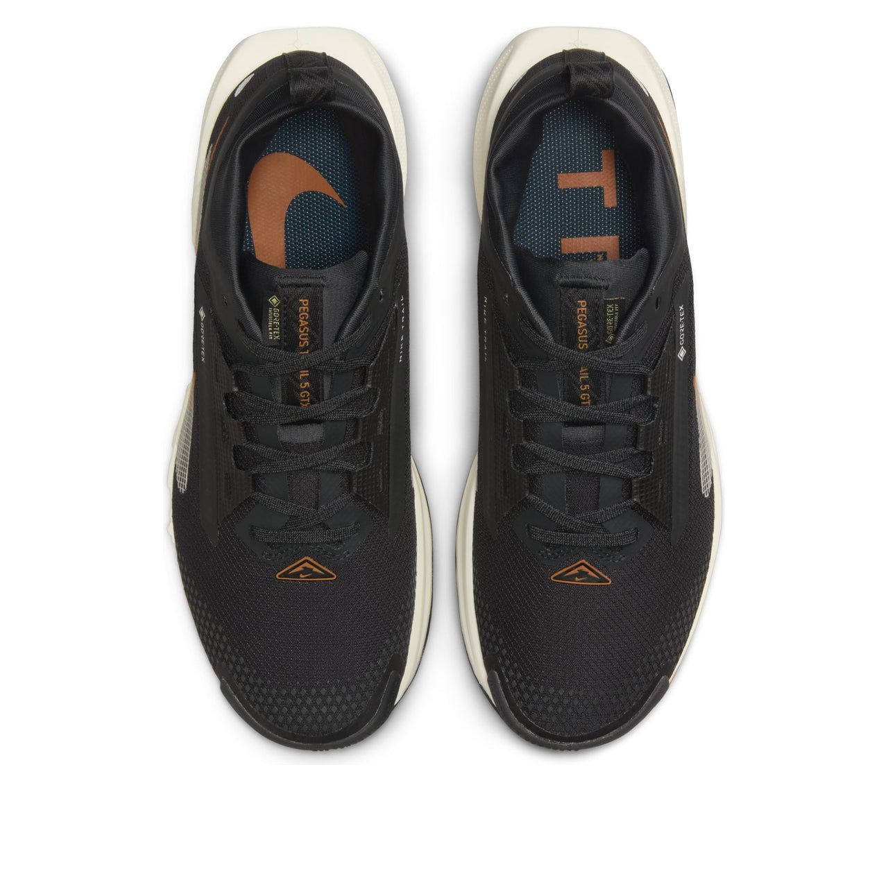 (WMNS) Nike Pegasus Trail 5 Gore-Tex 'Black Ivory Monarch' FQ0912-005