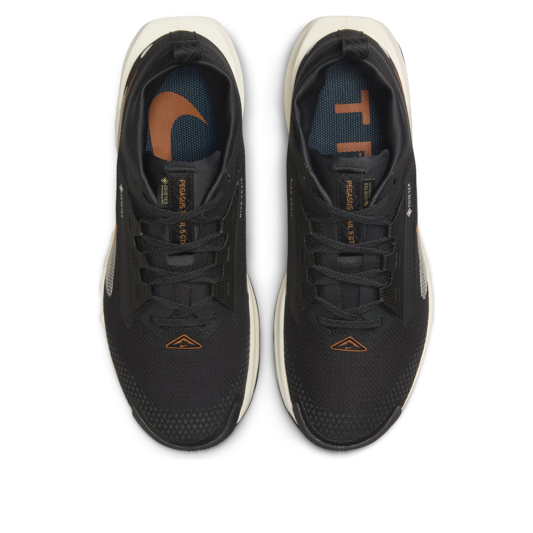 (WMNS) Nike Pegasus Trail 5 Gore-Tex 'Black Ivory Monarch' FQ0912-005