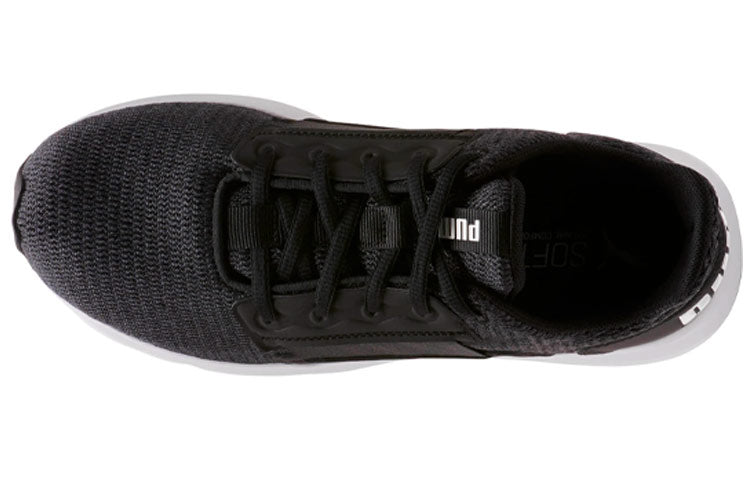 (WMNS) PUMA Enzo Street Heather Running Shoes Black 192350-01
