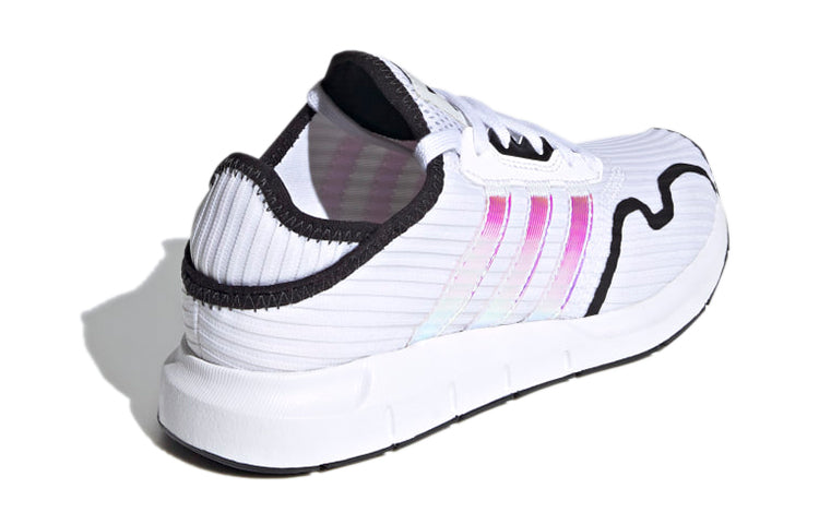 (GS) adidas Swift Run X J 'White Iridescent' FY4778