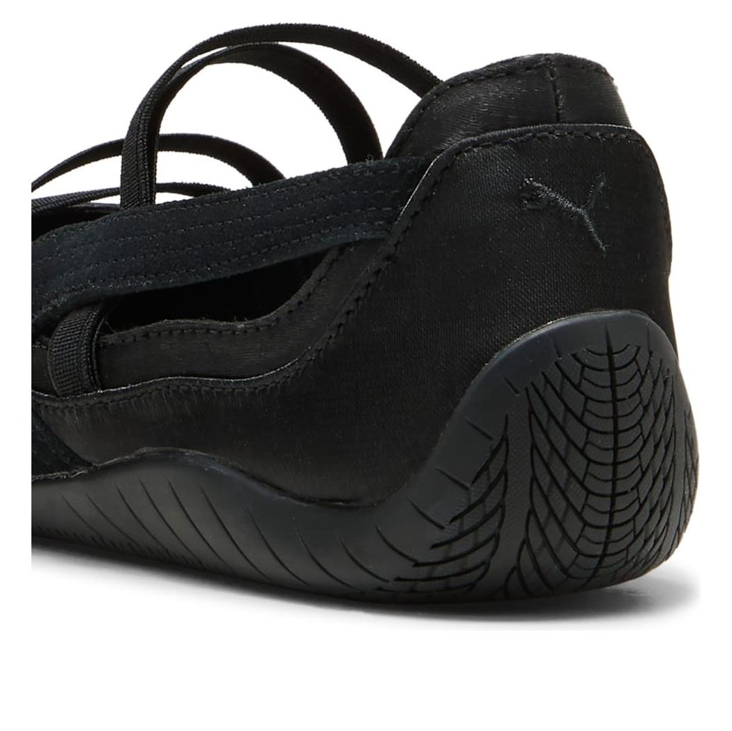 (WMNS) PUMA Speedcat Ballet 'Black Cool Dark Grey Satin' 404383-01