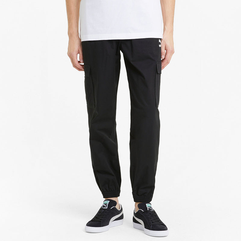 PUMA Casual Sweatpants 'Black White' 531361-01