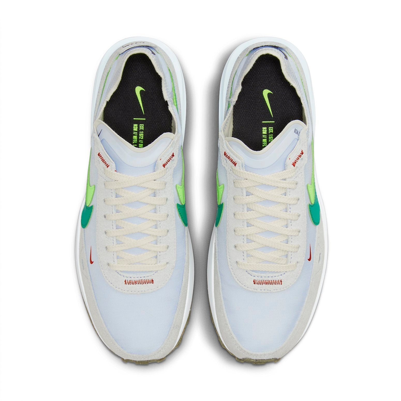 (WMNS) Nike Waffle One SE 'Double Swoosh Grey Green' DX4309-001