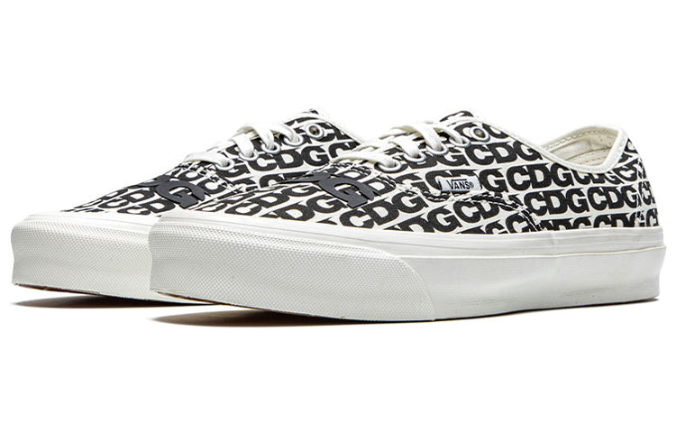 Vans COMME des GARCONS x OG Authentic LX 'CDG Print - Blanc De Blanc' VN0A4BV9SHM