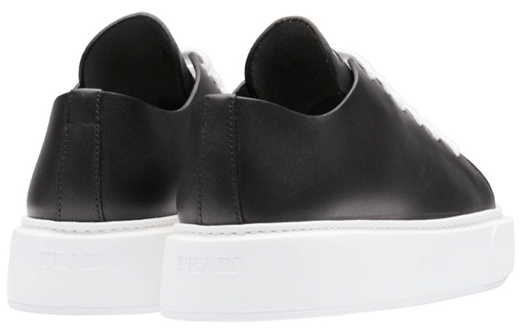 (WMNS) PRADA Platform Sneakers 'Black Leather' 1E440L_3A6F_F0967_F_045