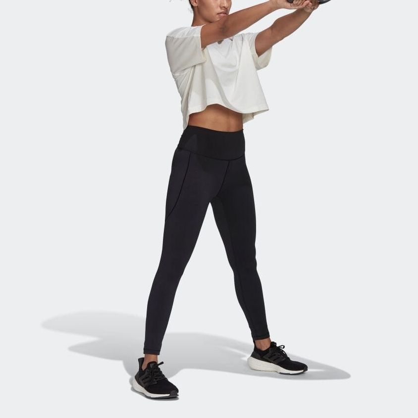 (WMNS) adidas AEROREADY Wrap-Back T-Shirt Asia Sizing 'White' HK2352