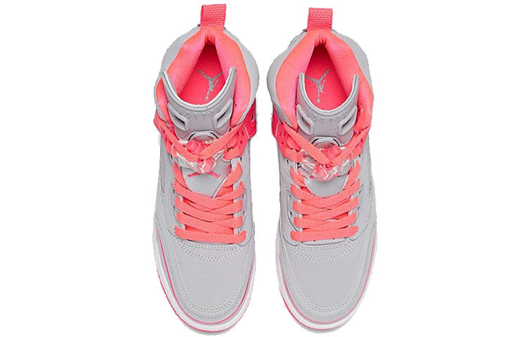 (GS) Air Jordan Spizike 'Wolf Grey Racer Pink' 535712-060