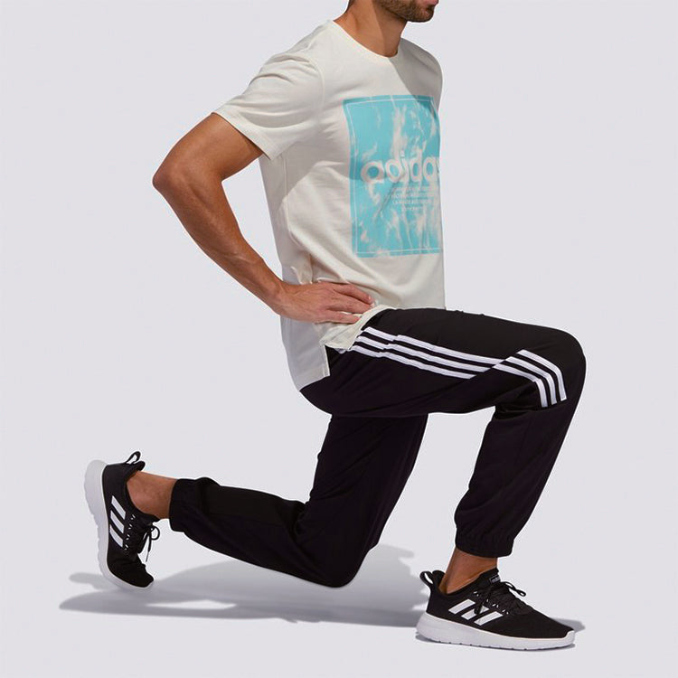 Men's adidas 3S WVN PT Sports Stylish Black Pants FM5748