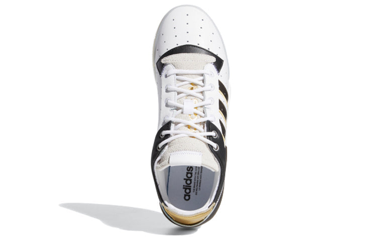 (WMNS) adidas Rivalry Rm Low 'White Brown Black' EF6443