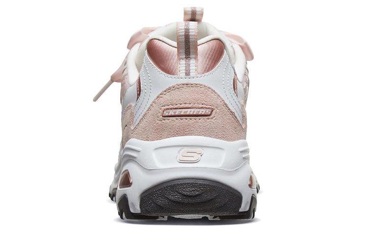 (WMNS) Skechers D'Lites 1.0 'White Goldpink' 88888353-WTRG