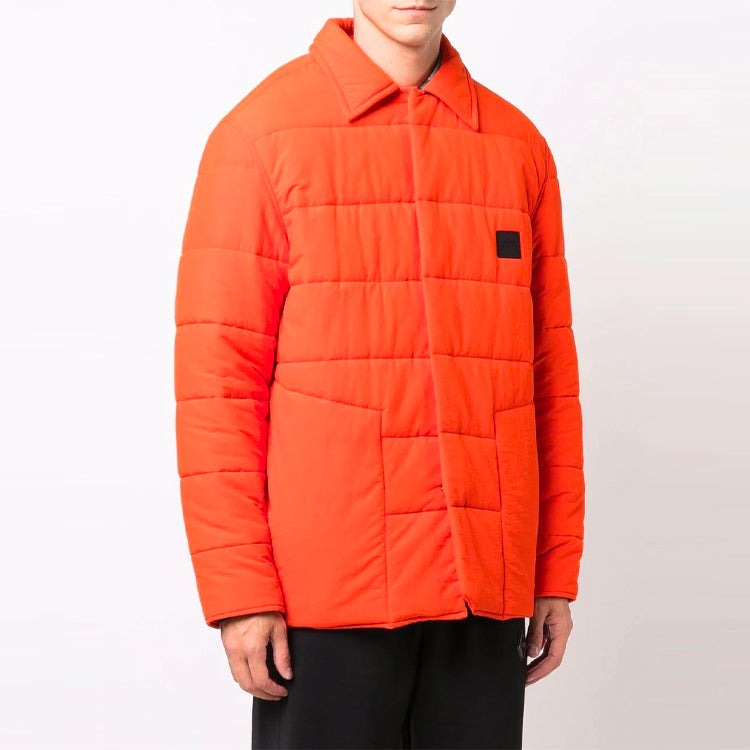 A-COLD-WALL* Woven Quilted Nylon Overshirt Down Jacket 'Orange' ACWMSH051-RICHO