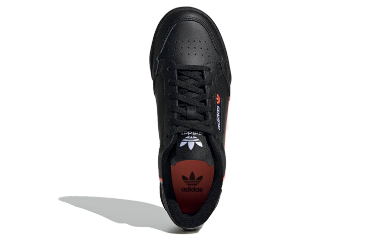 (GS) adidas Continental 80 J 'Black Pink Orange' EG6821