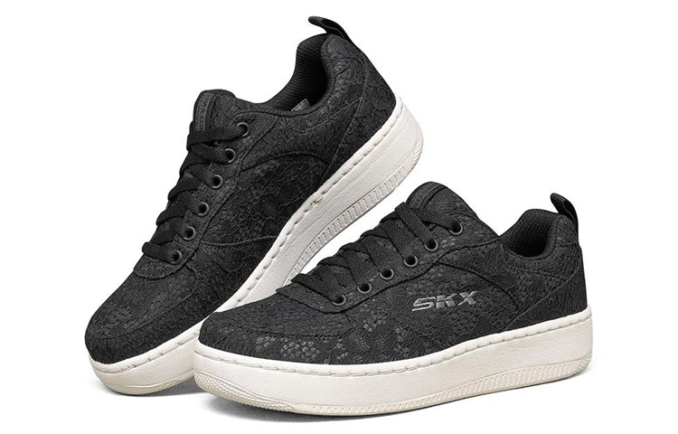 (WMNS) Skechers Sport Court 92 Sports Shoes Black 149448-BKW