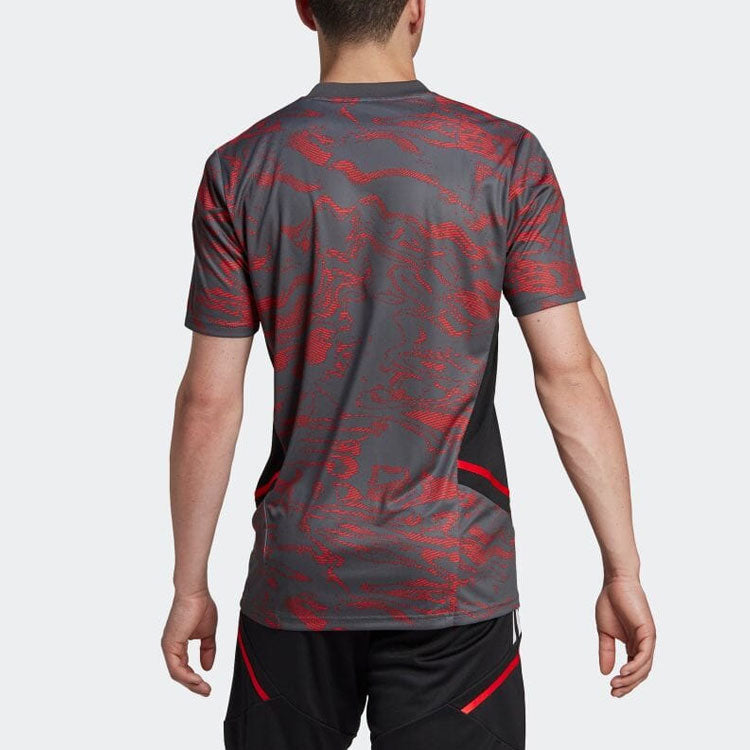 adidas FC Bayern Condivo 22 Training Jersey 'Red Grey' HF1391