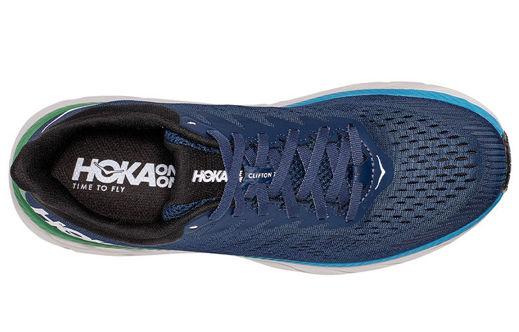 HOKA ONE ONE Clifton 7 2E Wide 'Moonlit Ocean' 1110534-MOAN