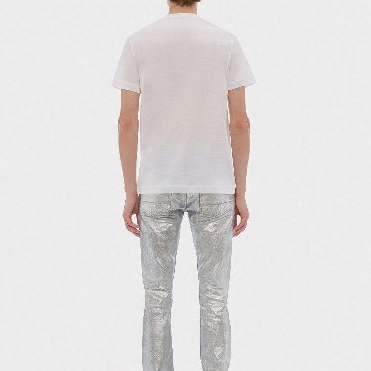 Men's Alexander McQueen Embroidered White 567352QNX019000