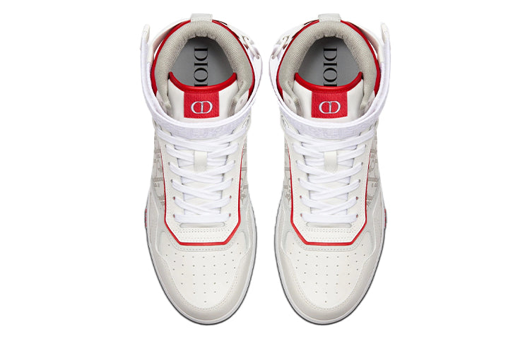 DIOR B27 High Sneaker Boots 'White Red' 3SH132ZIJ_H063