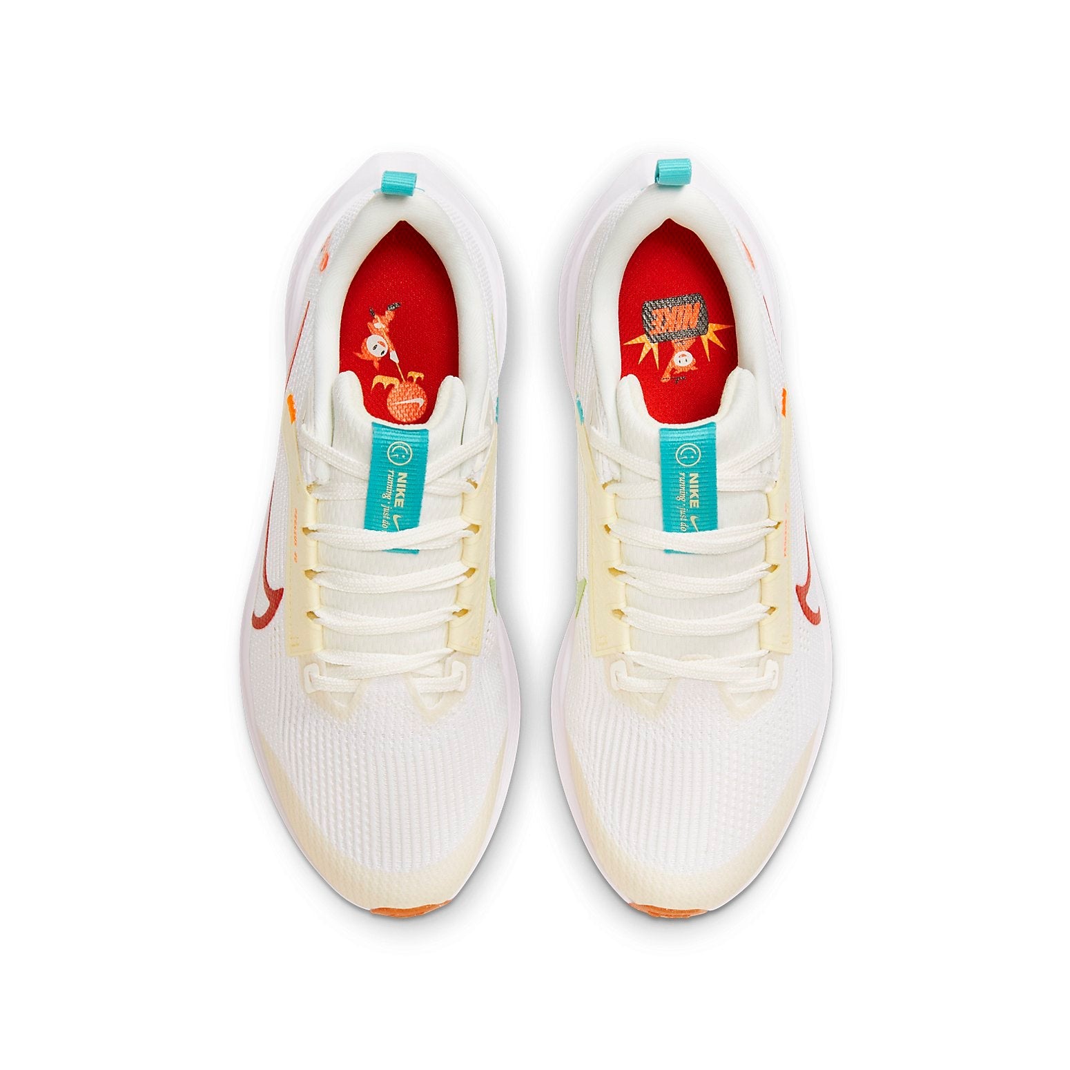 (GS) Nike Air Pegasus 40 'Sail UNIV Red' FZ5526-161