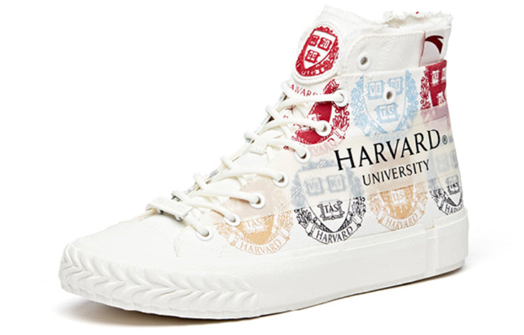 ANTA x Harvard Canvas High 'White' 112028652-8