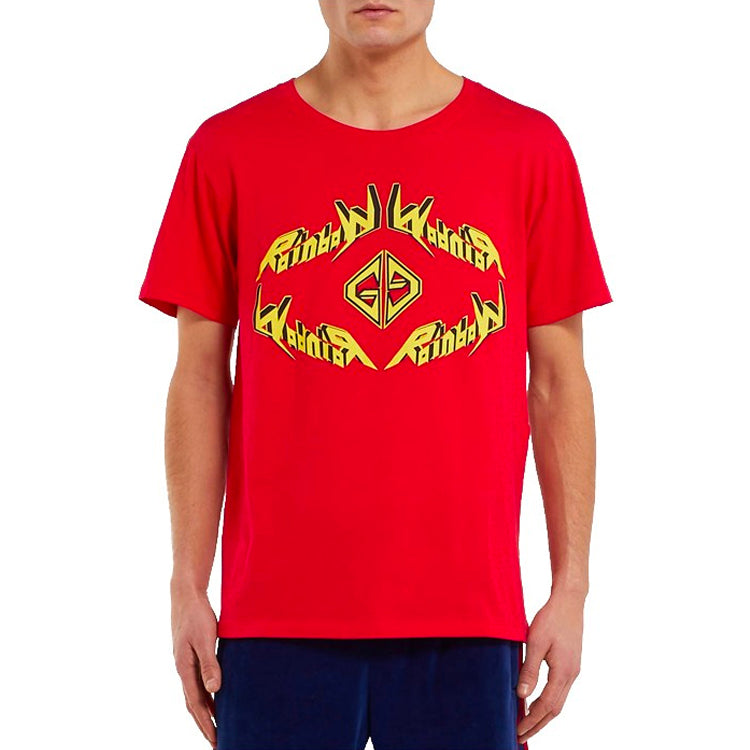 Gucci Short sleeves Tee 'Red' 493117-XJAKJ-6063