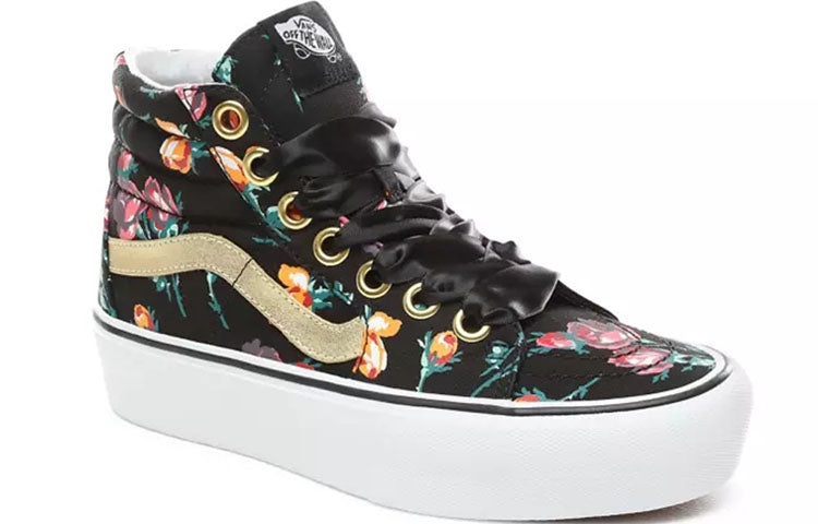 Vans Oversized Lace Sk8-hi Platform 2.0 Multi-Color 'Black White' VN0A3TKNVSR
