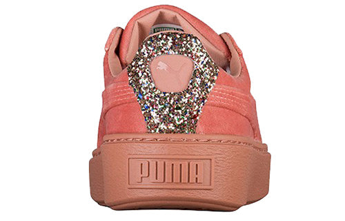 (WMNS) PUMA Basket Platform Velvet 'Gem Heel' 366497-02