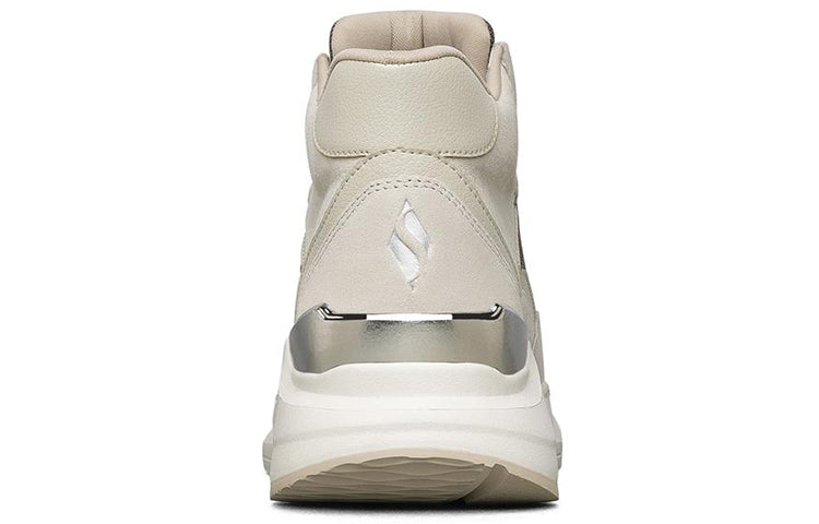 (WMNS) Skechers Rovina High-Top White 155250-OFWT