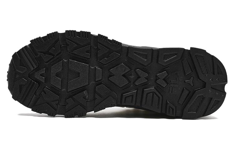 (WMNS) FILA Trek 1S High-Top Sneakers 'White Black' F12W342129FBW