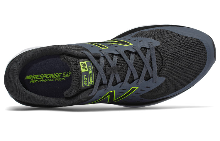 New Balance 490 v5 Low-Top Black/Green M490CB5