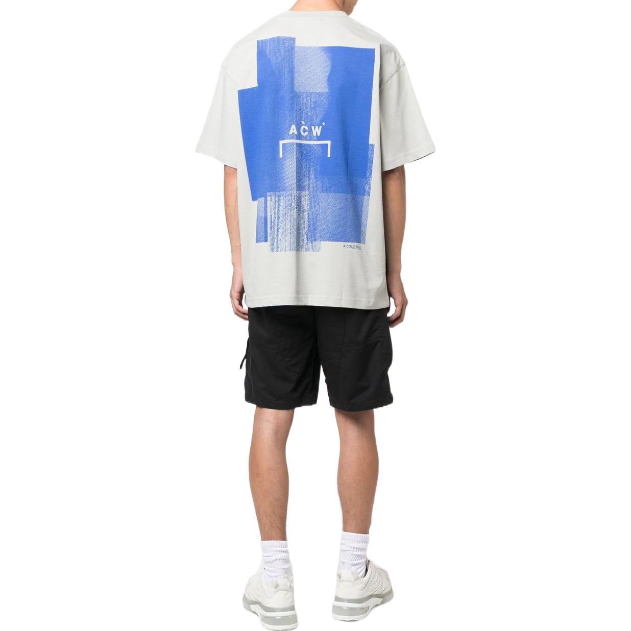A-COLD-WALL* Brutalist Graphic T-shirt 'Light Grey' ACWMTS084LGGR