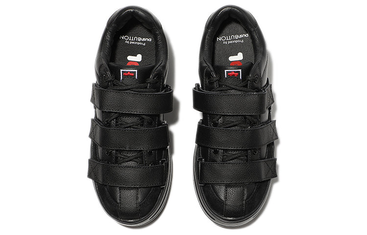 Pushbutton x FILA VELCRO Sneakers 'Black' 1TM01750D_001