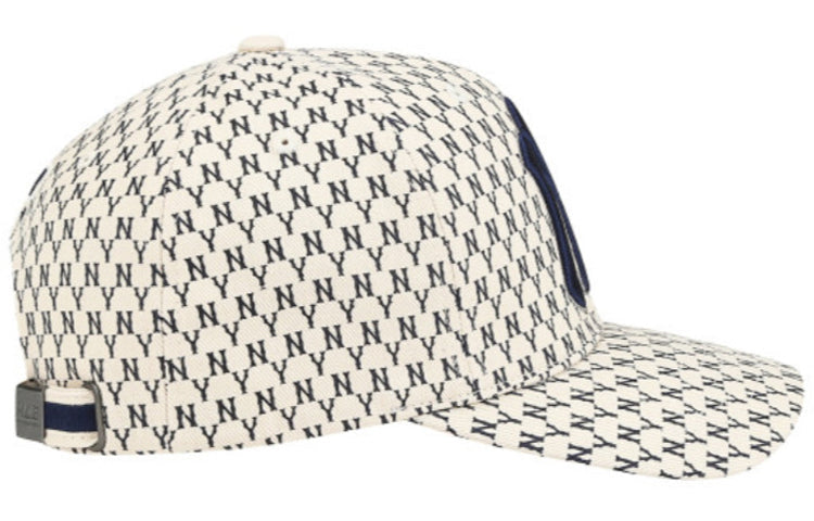 MLB Monogram New York Yankees Baseball Cap White 32CPFB941-50I