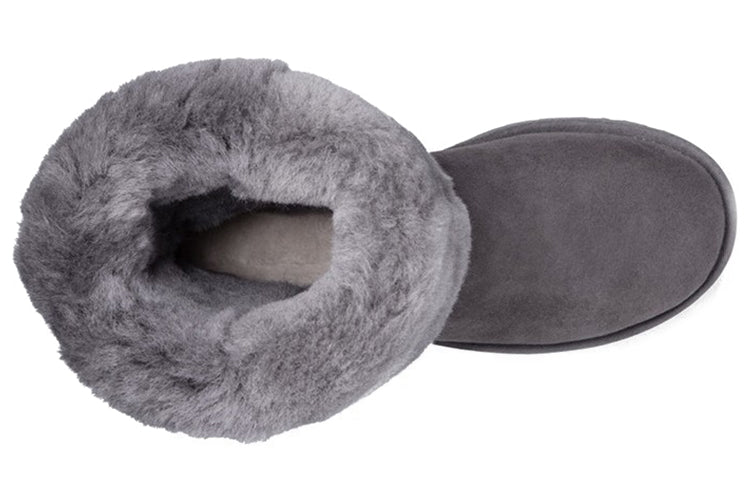 (WMNS) UGG Classic Tall II Fleece Lined Gray 1016224-GREY