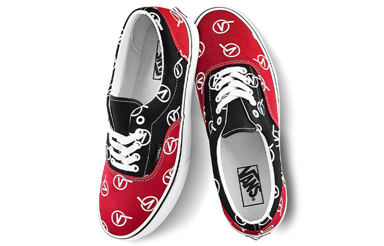 Vans Classic Slip-On Vlogo 'Black Red' VN0A4BV417B
