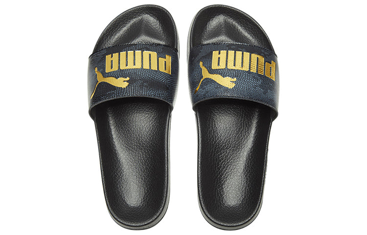 PUMA Leadcat Snake Lux Slide Sandal Black 370693-01